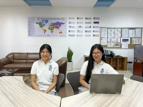Students preparing for higher education opportunities