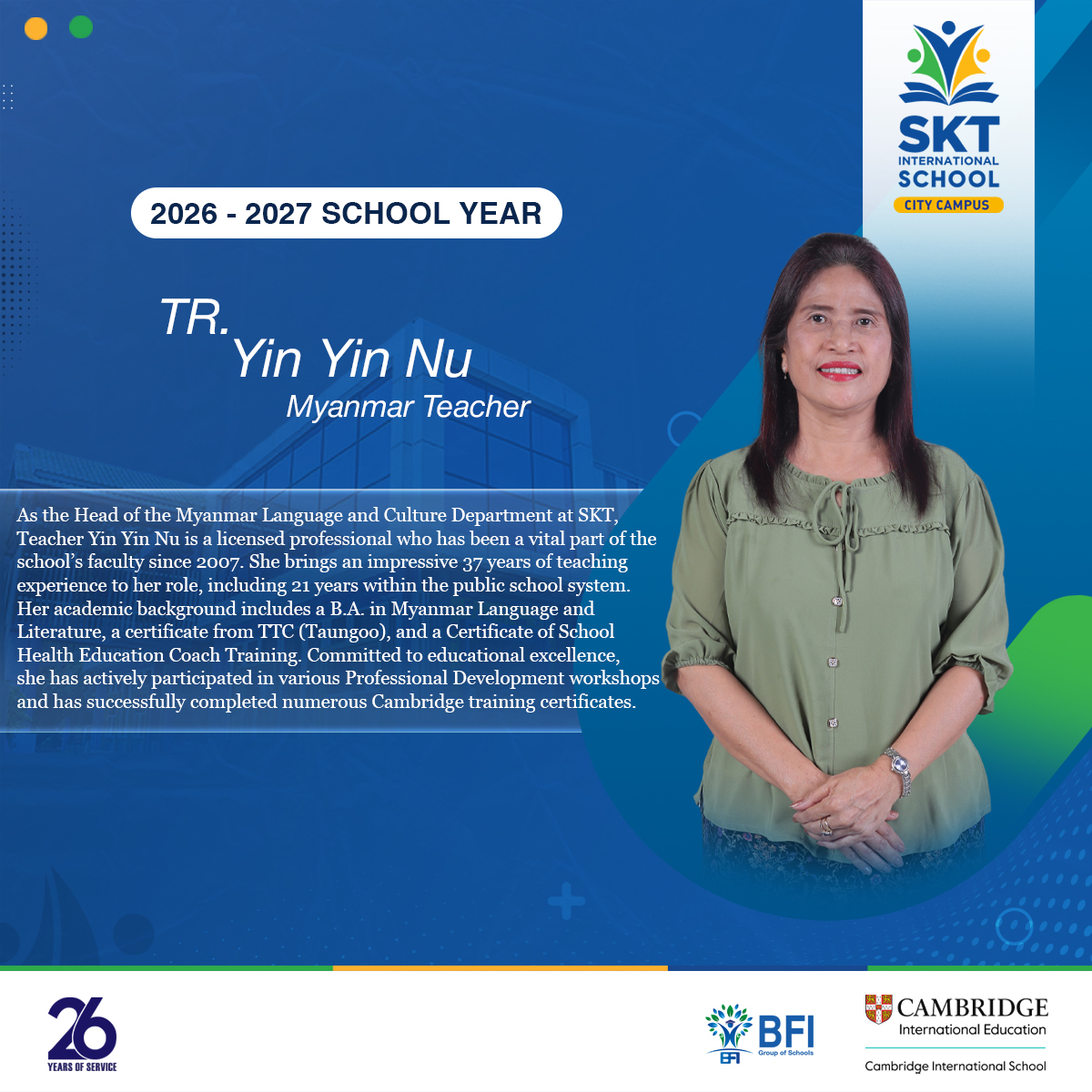 Tr. Yin Yin Nu