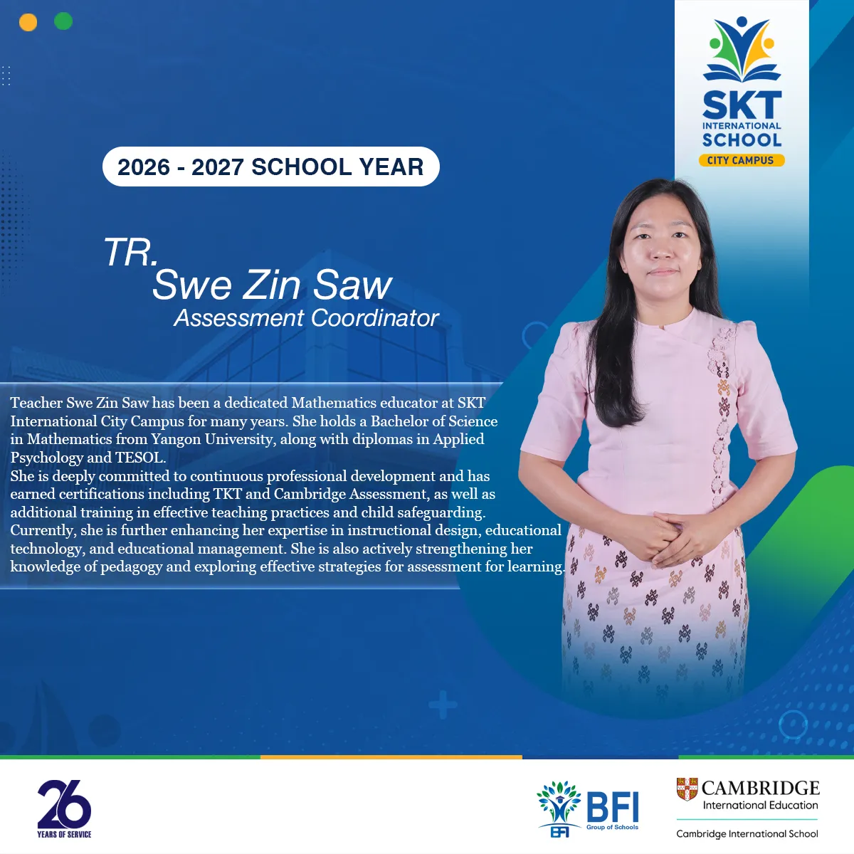 Ms. Swe Zin Saw