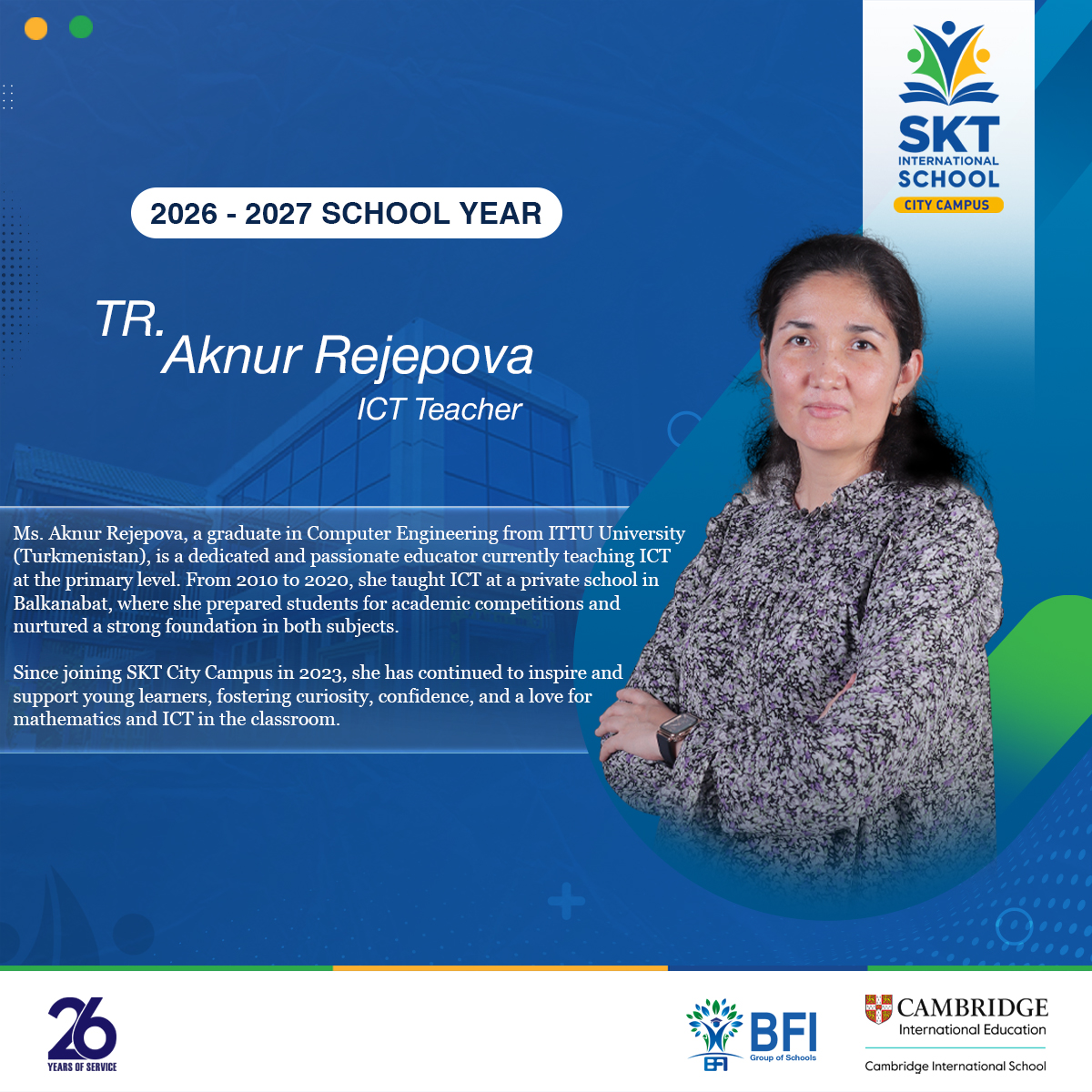 Tr. Aknur Rejepova