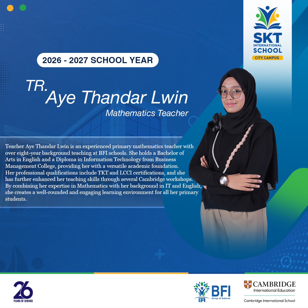 Tr. Aye Thandar Lwin