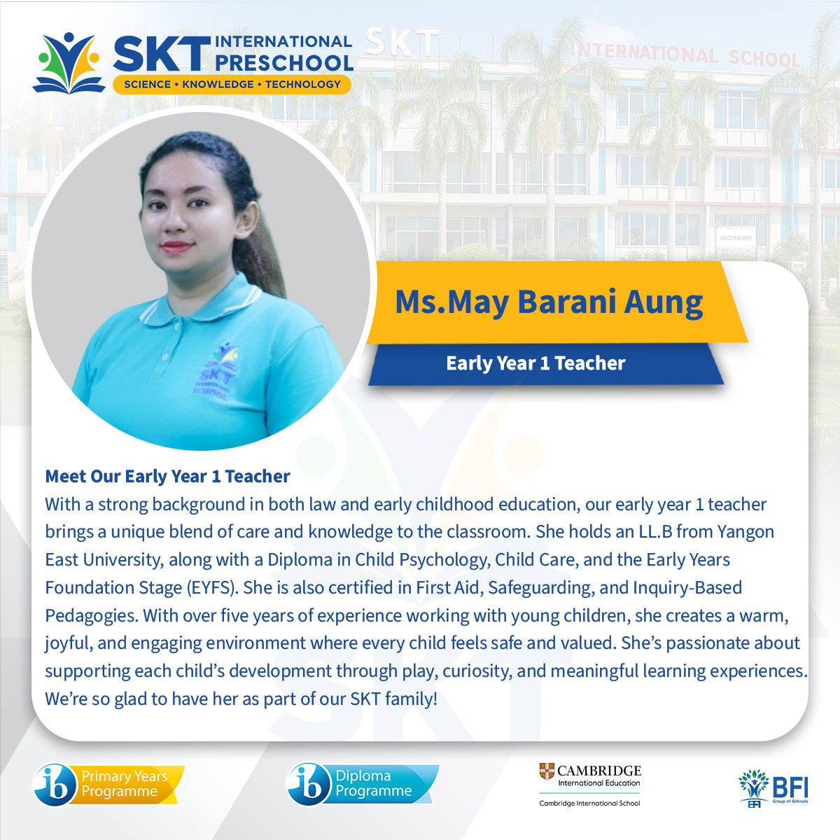 Ms. May Barani Aung