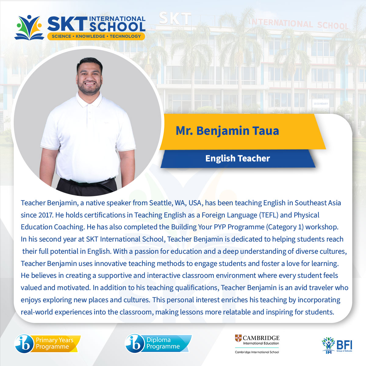 Mr. Benjamin Taua