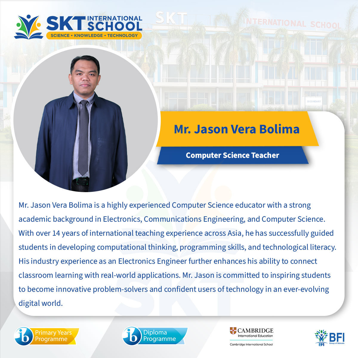 Mr. Jason Bolima