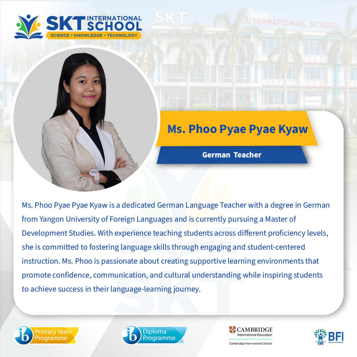 Ms. Phoo Pyae Pyae Kyaw