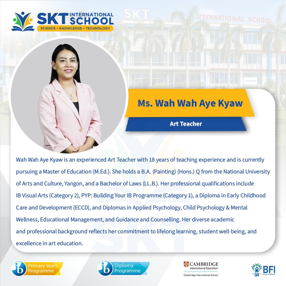 Ms. Wah Wah Aye Kyaw