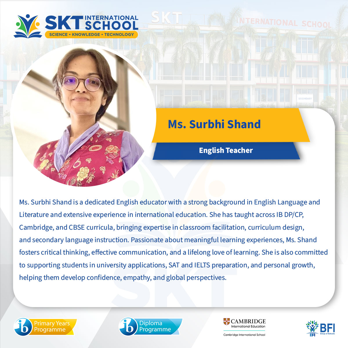 Ms. Surbhi Shand